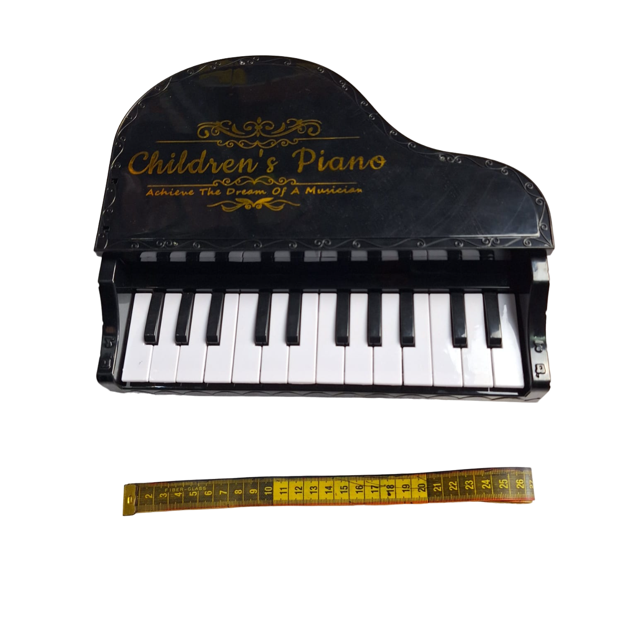 Piano Color Negro Con Luces Mini Teclado Musical Piano De Baterías 