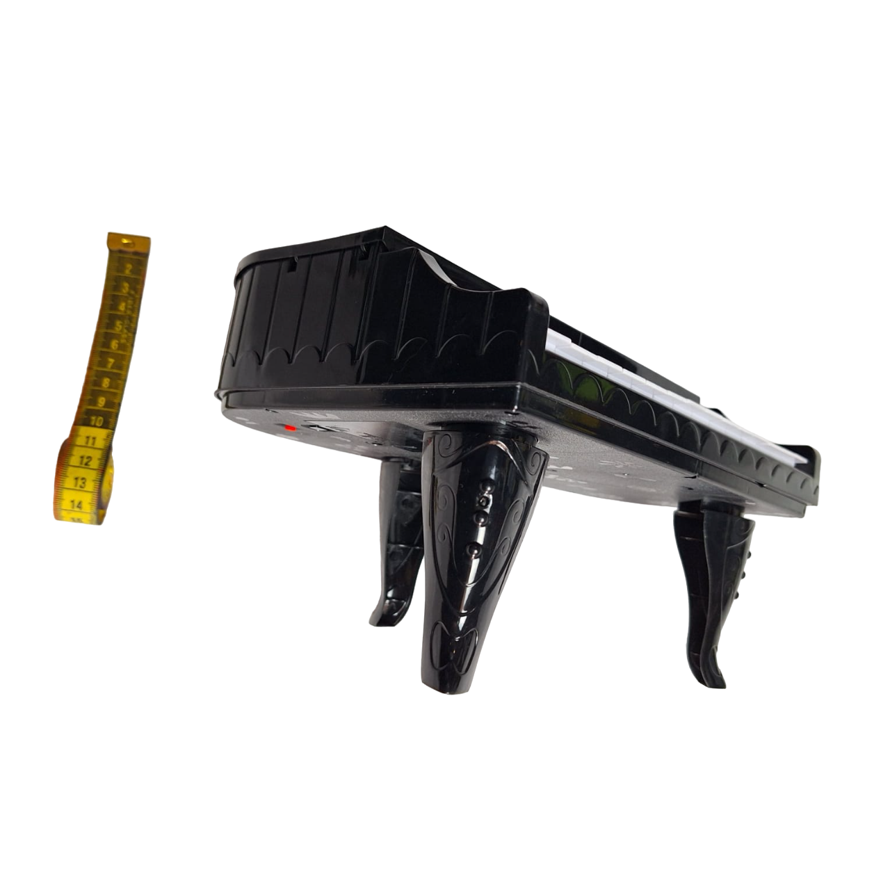 Piano Color Negro Con Luces Mini Teclado Musical Piano De Baterías 