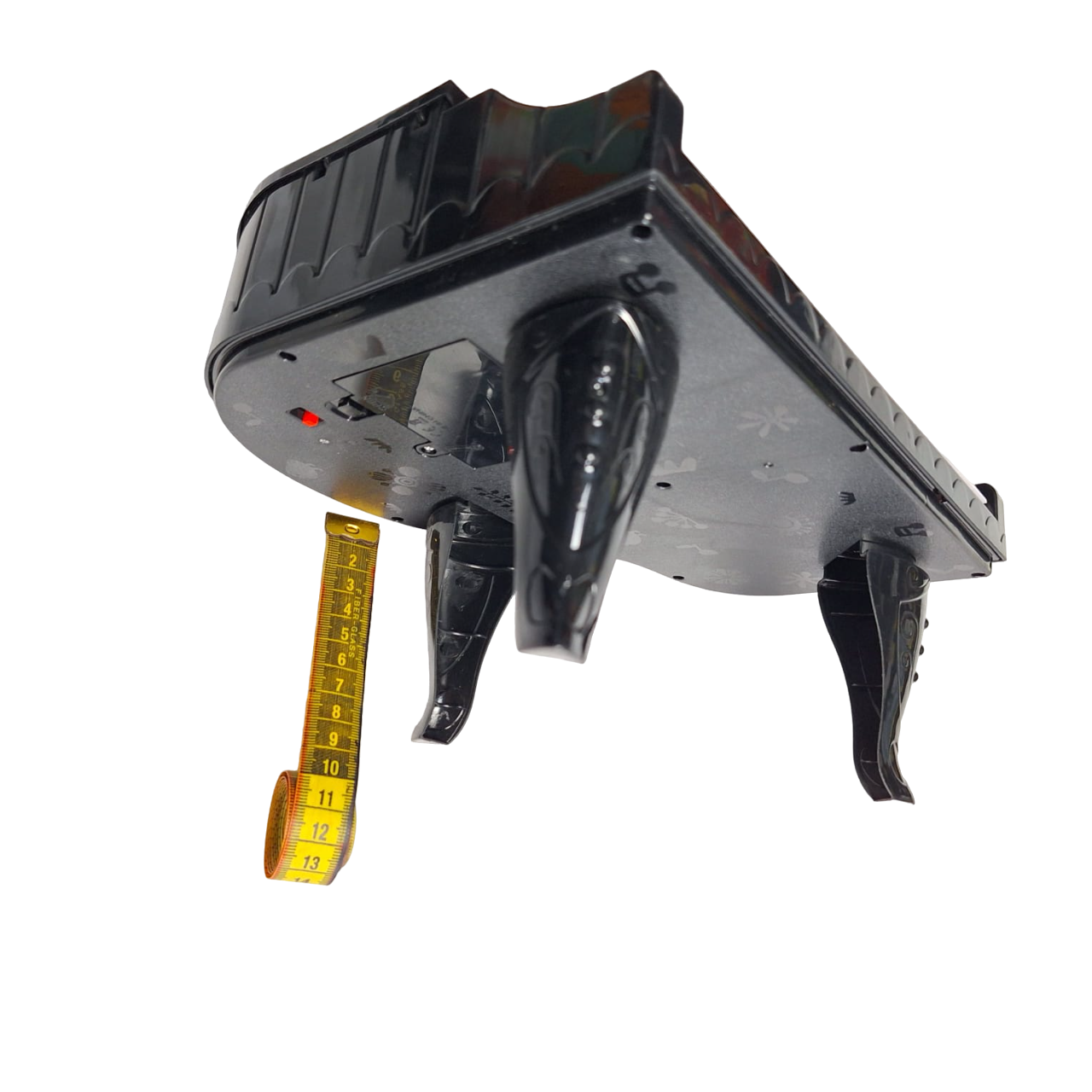 Piano Color Negro Con Luces Mini Teclado Musical Piano De Baterías 