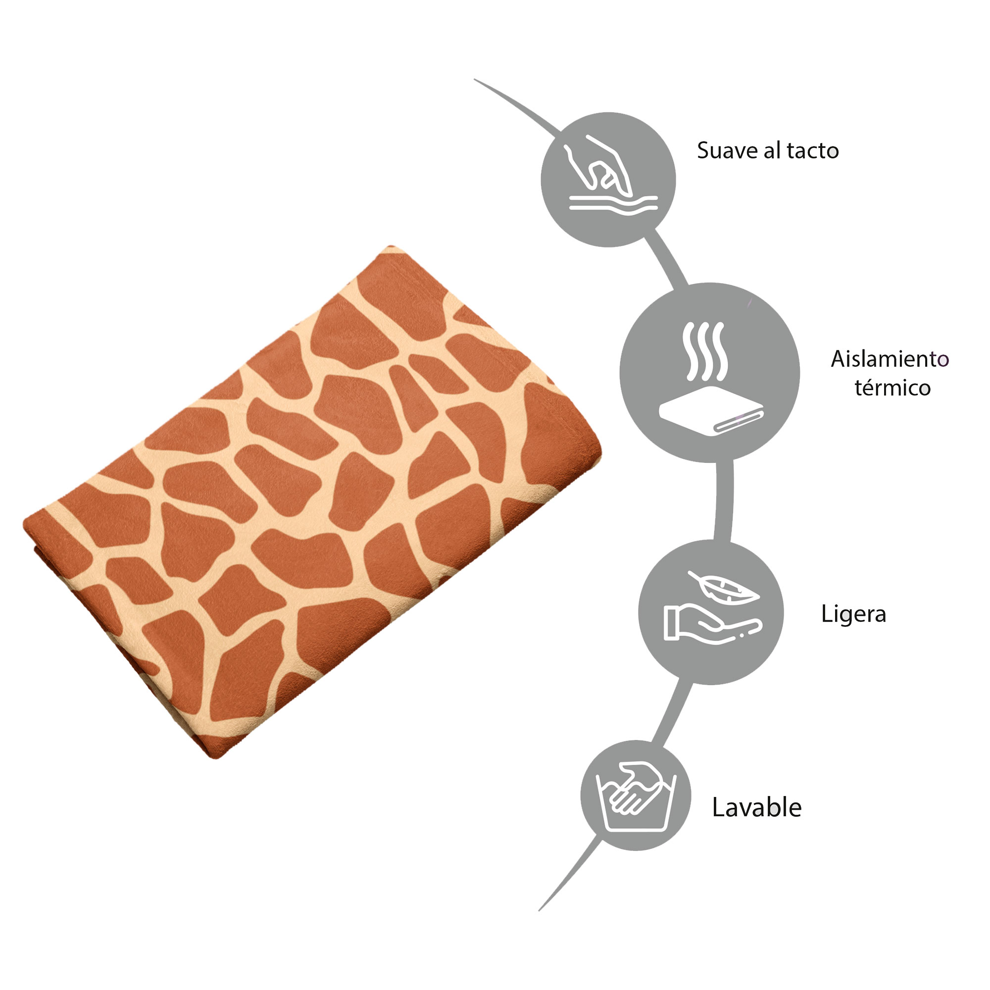 Cobija Manta Frazada De Animal Print Suave Y Ligera De Alta CALIDAD.