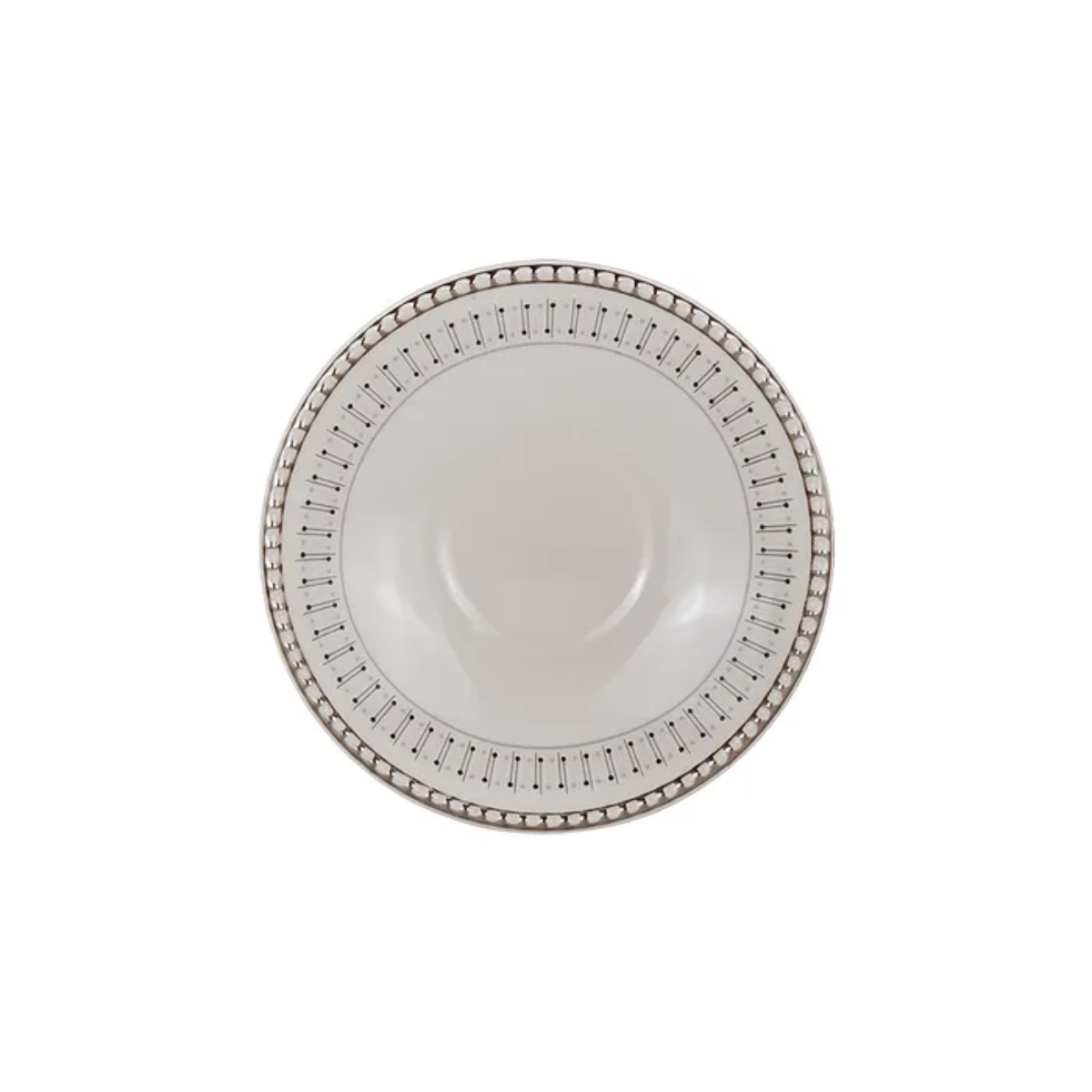 Vajilla Elegante de Cerámica Corona Avant 16 Piezas - Blanco.