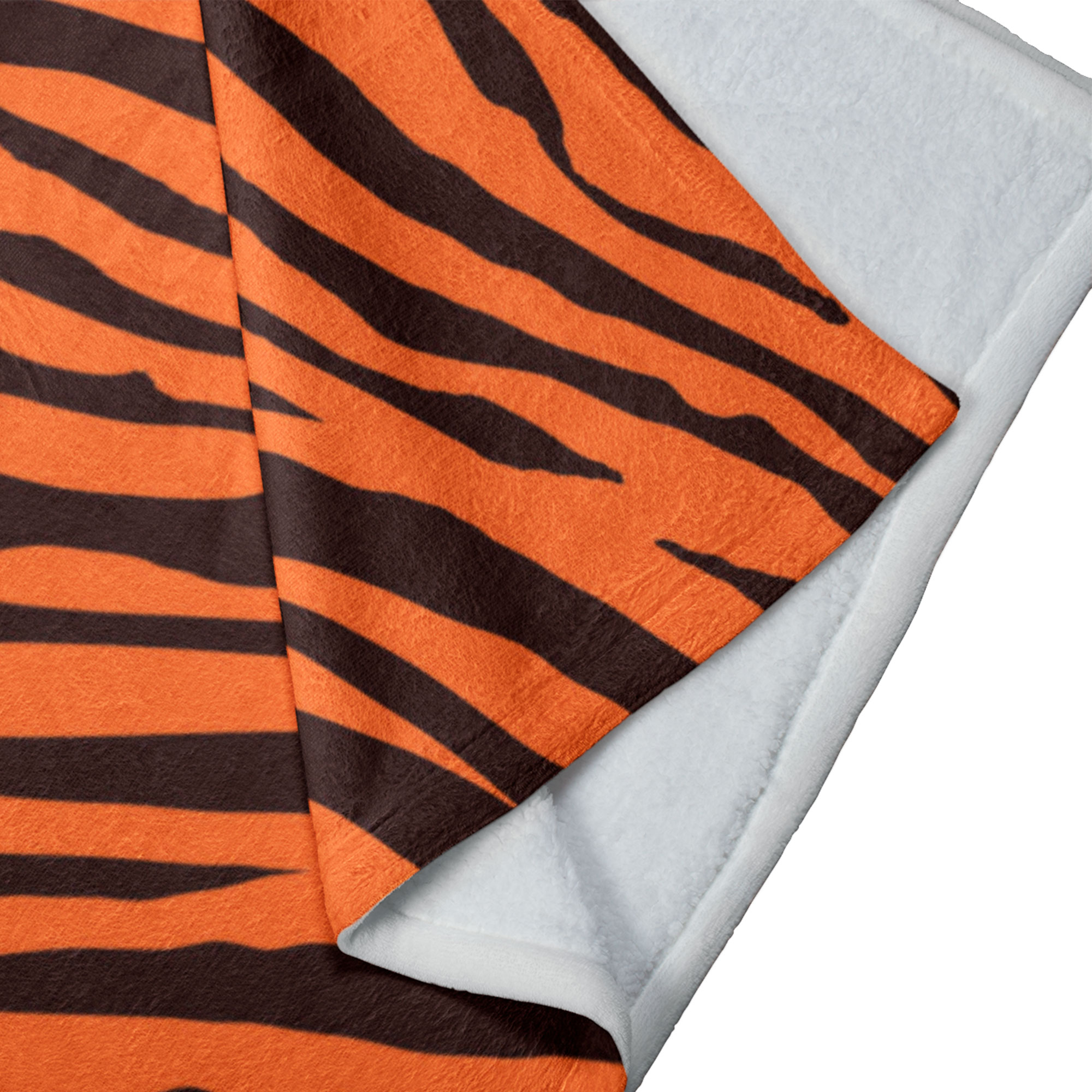 Cobija Manta Frazada De Diseño De Animal Print De Tigre Ligera Y Suave De Alta Calidad.