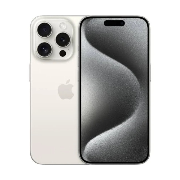 Nuevo Apple iPhone 15 Pro Max Nuevo E SIM COLOR BLANCO 256GB Y 8GB RAM, de regalo incluye Cargador inalámbrico.