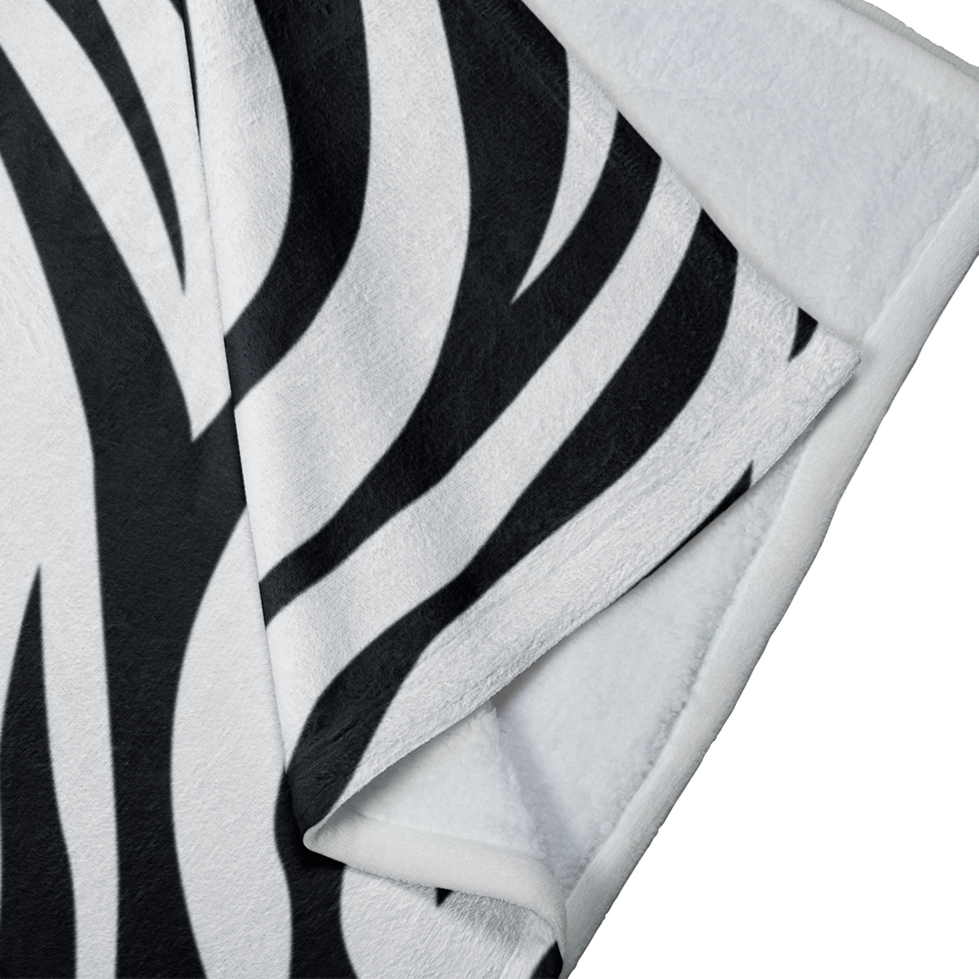 Cobija Manta Frazada De Diseño De Animal Print De Zebra Ligera Y Suave Alta Calidad.