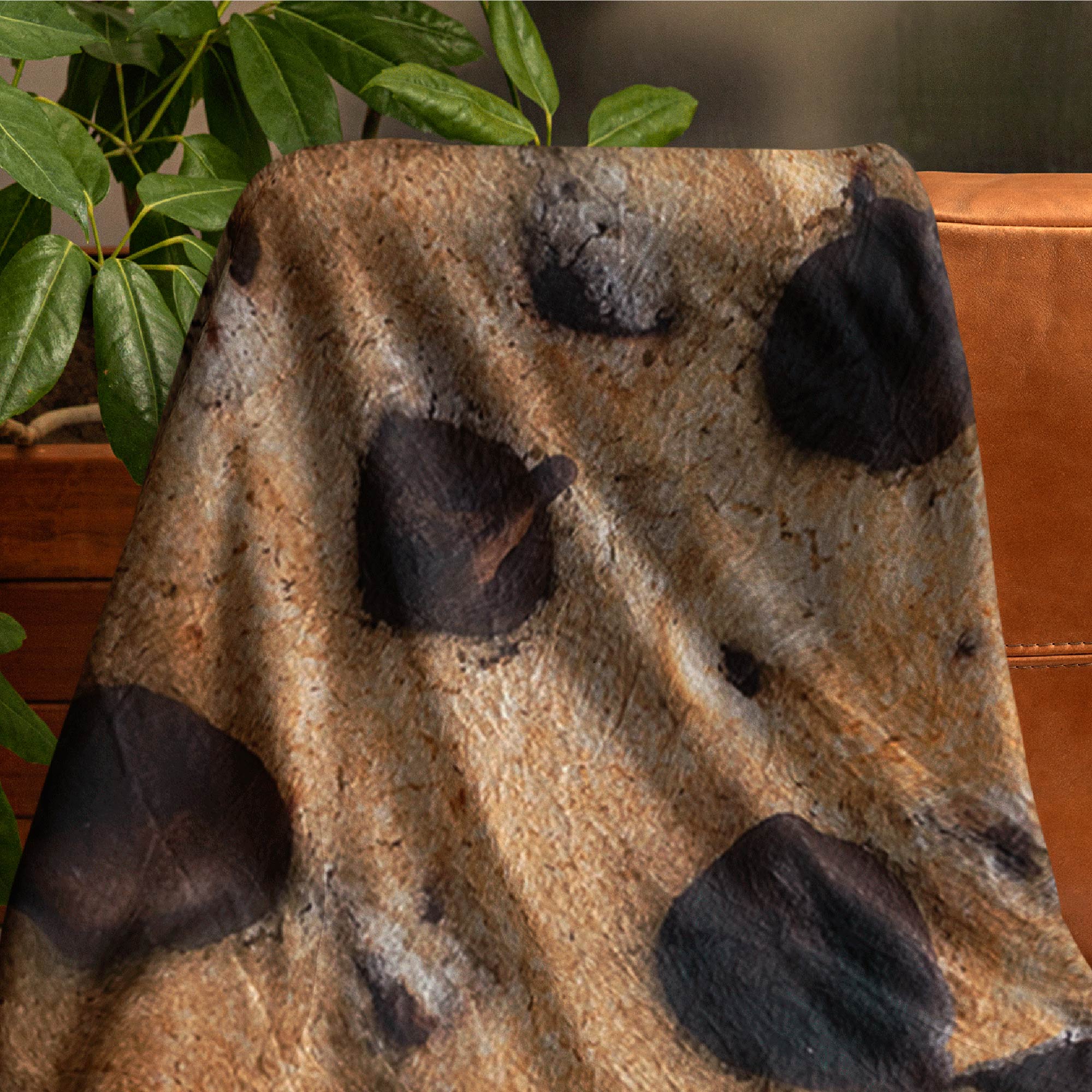 Cobija Manta Frazada De Diseño De  Galleta Suave Y Ligera Alta Calidad.