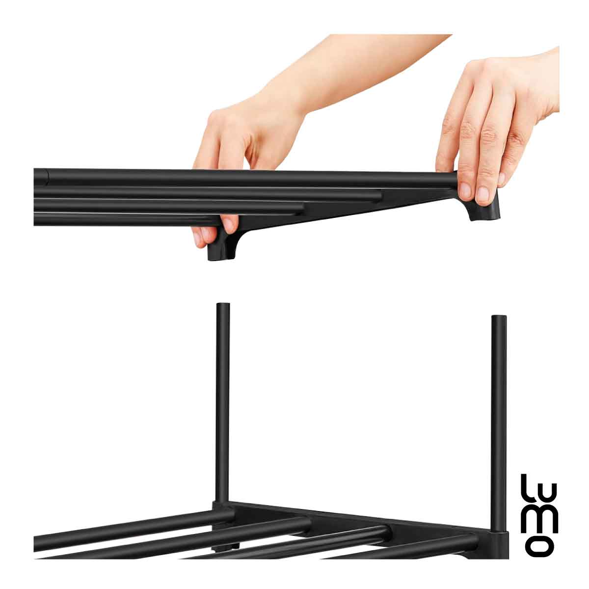 Zapatera 10 Niveles Rack Multifuncional Closet Organizador.