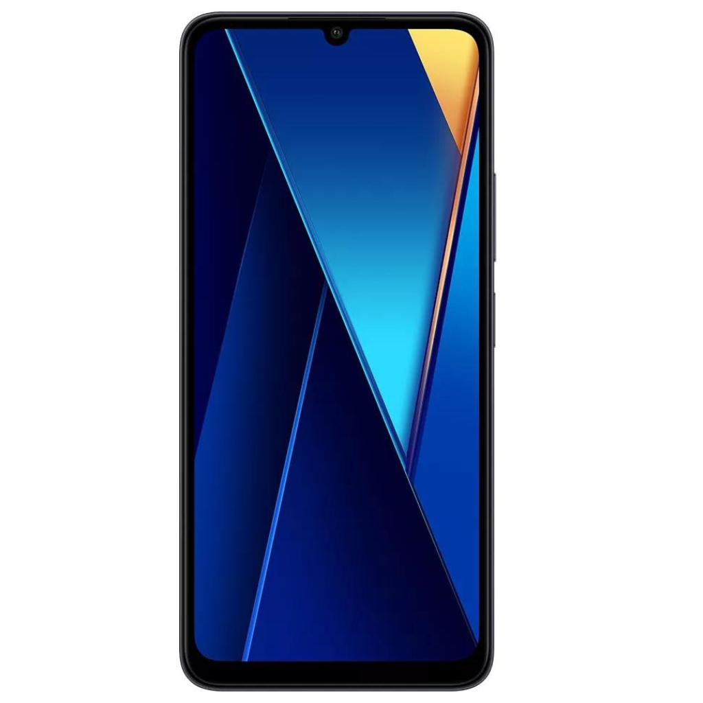 Celular Xiaomi Poco C65 256gb 8gb con Audífonos TECNO y Smartband 1More Negro.