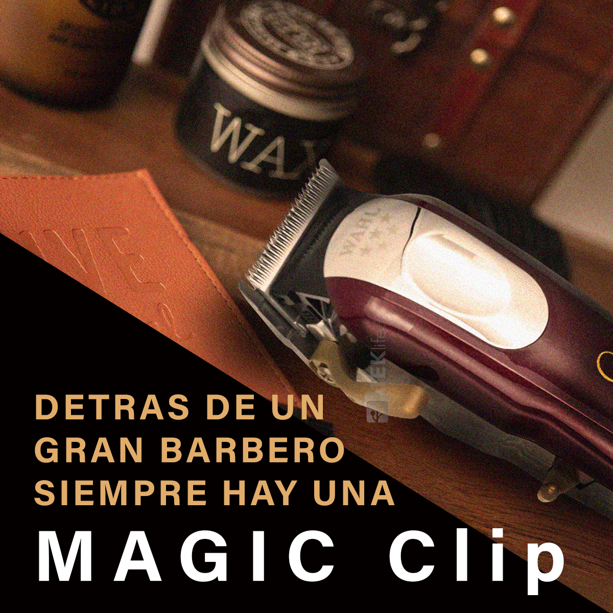 Cortadora De Cabello Magic Clip Inalámbrica Profesional