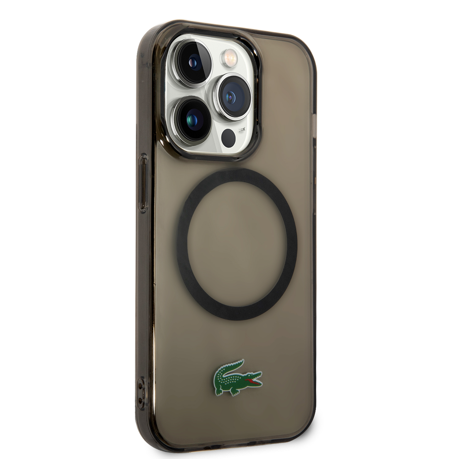 Funda Lacoste de TPU Logo Impreso para iPhone 15 Pro Max 
