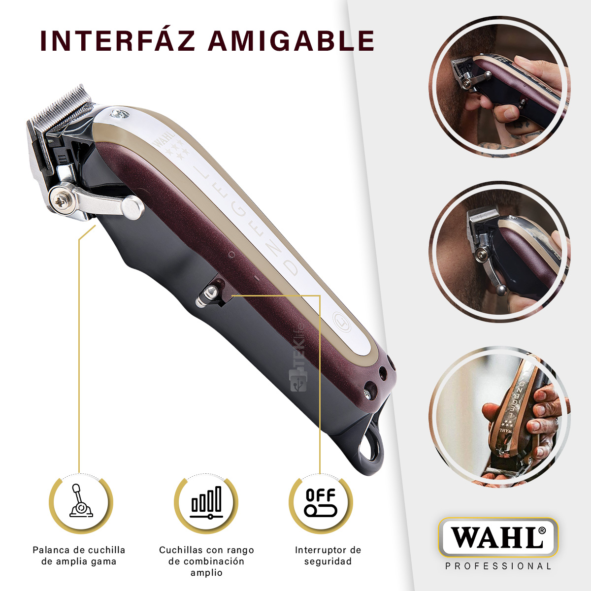 Maquina Wahl Cortadora Profesional Legend Cordless