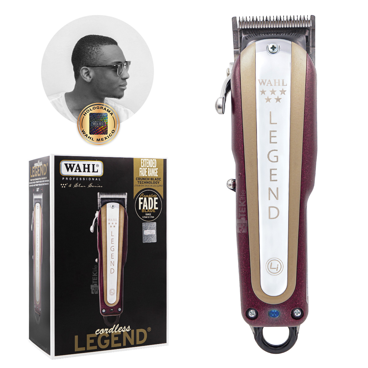 Maquina Wahl Cortadora Profesional Legend Cordless