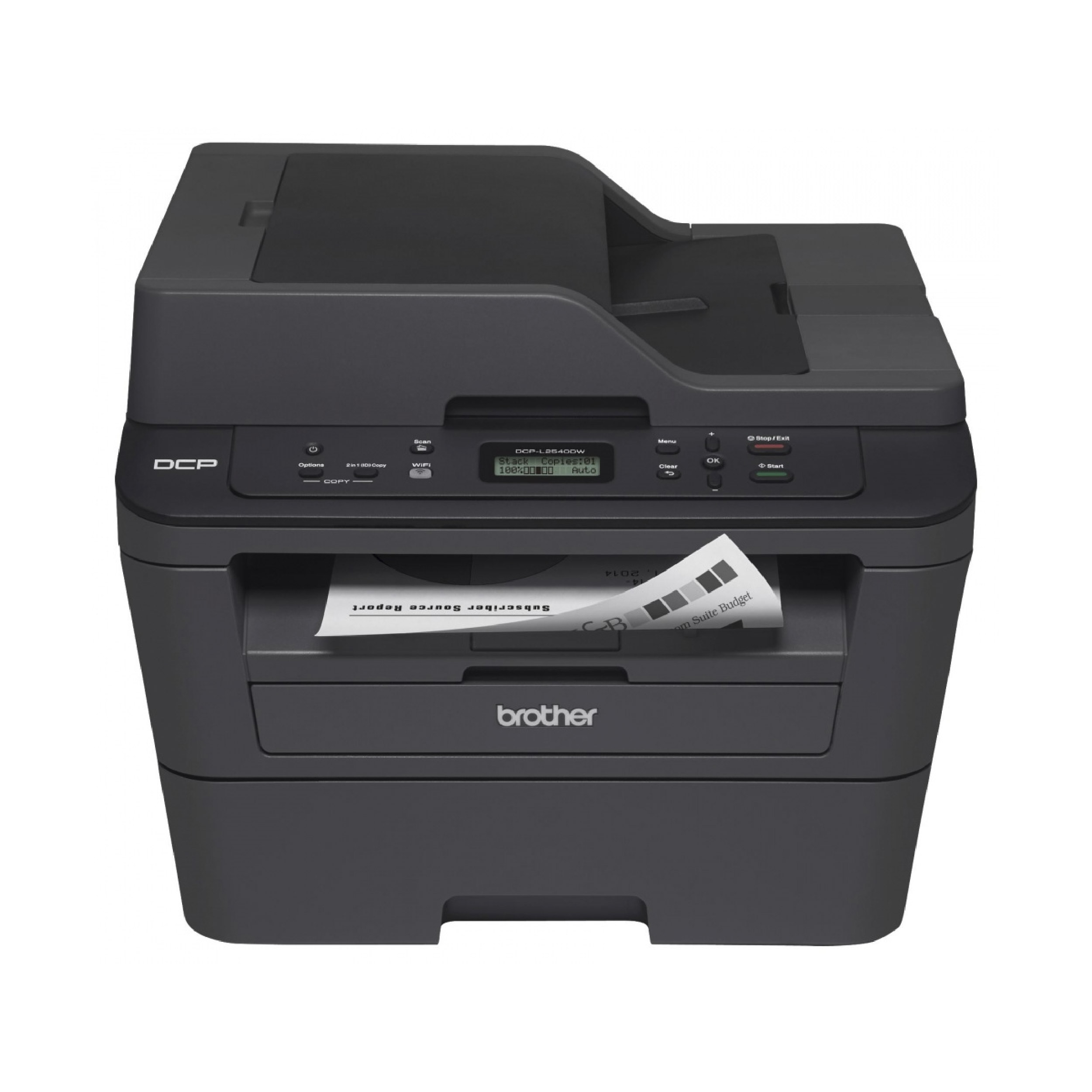 Multifuncional Brother DCPL2540DW Mono Láser 