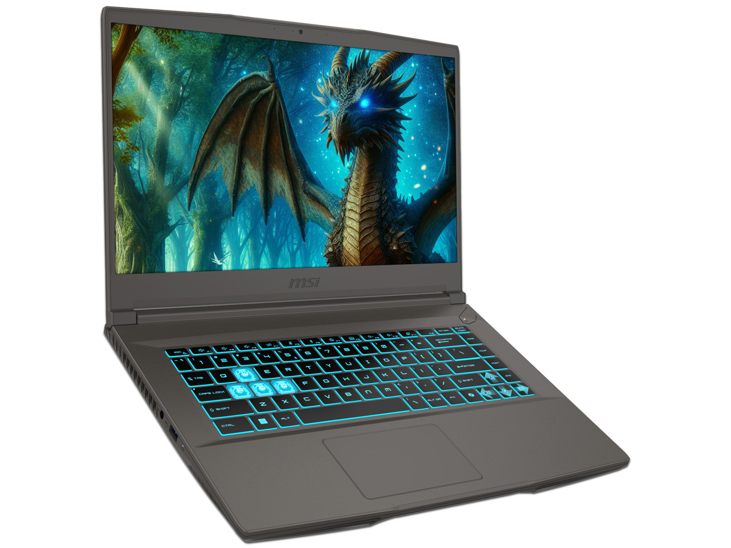 Laptop Gamer MSI Thin A15: AMD Ryzen 7 7735HS (Hasta 4.7 GHz), RAM 16GB DDR5, SSD 512GB, Pantalla 15.6" LED, NVIDIA GeForce RTX 4060, W11H.