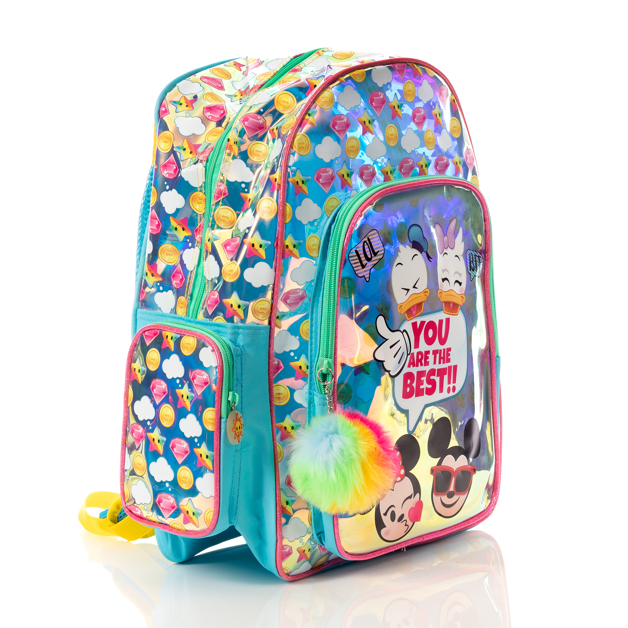 Mochila Disney Emoji Minnie y Daisy.