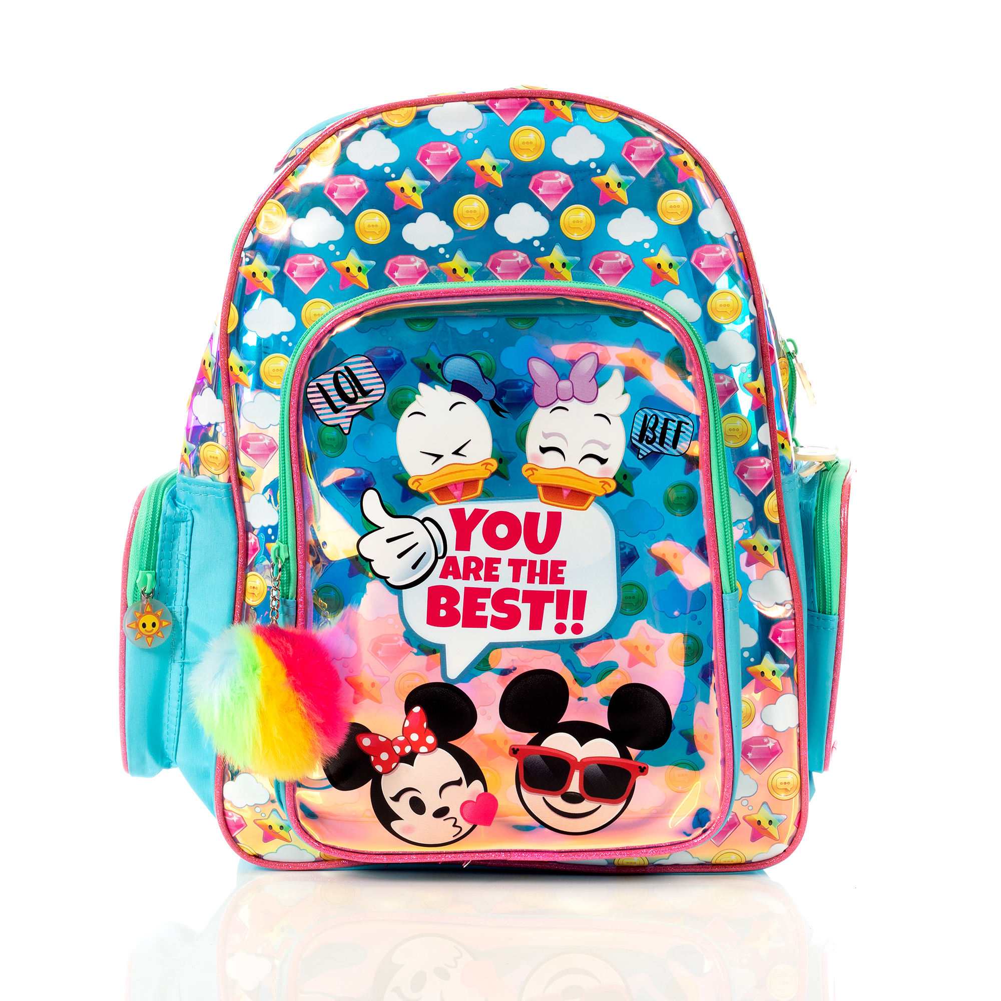 Mochila Disney Emoji Minnie y Daisy.