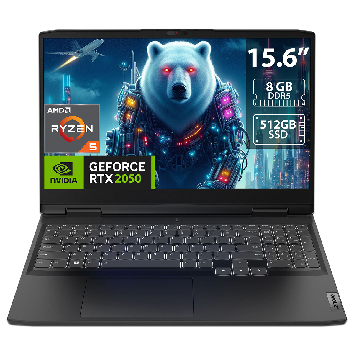 Laptop Gamer Lenovo IdeaPad Gaming 3 15ARH7: AMD Ryzen 5 7535HS (hasta ...