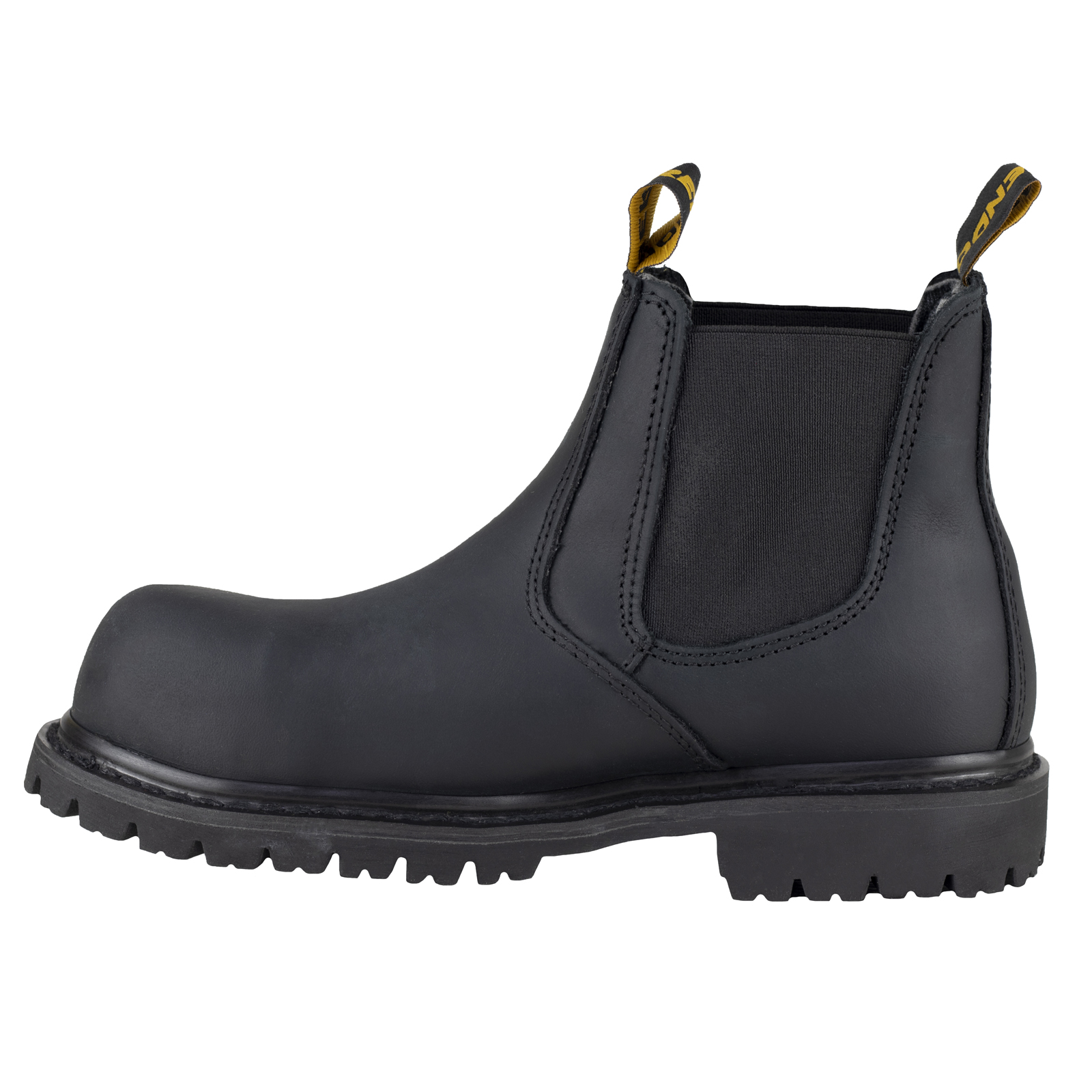 Botínes Industriales Seguridad Berrendo Hombre Casquillo 157 Negro.