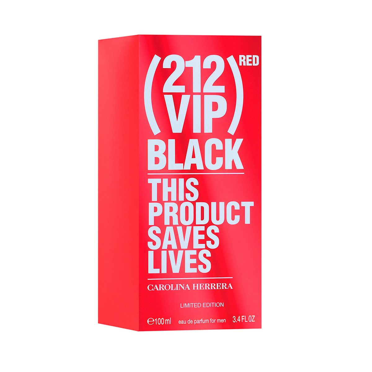 Fragancia para Caballero 212 VIP Black (Red) Carolina Herrera 100 ML