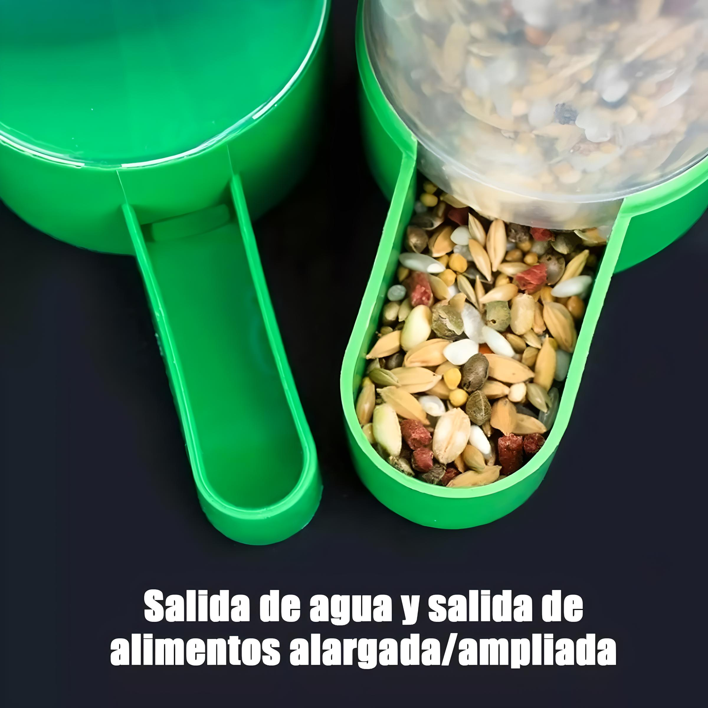 Bebederos Separadores Para Pájaros Dispensador Agua 10pzs