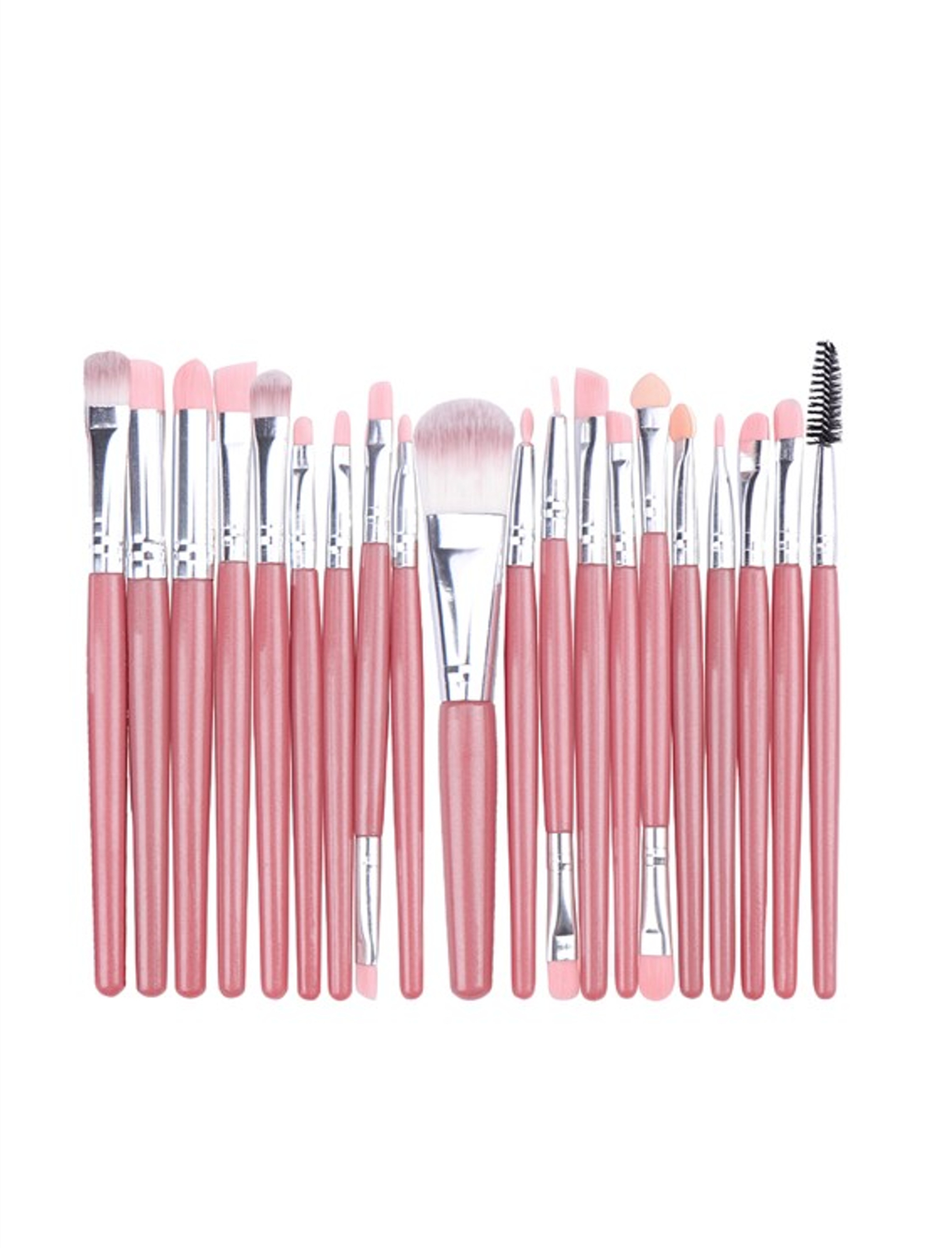 Set de 20 brochas para ojos, sombras, maquillaje, brillo, rubor