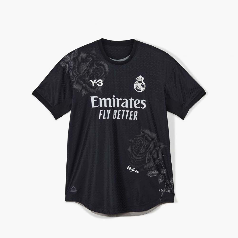 Camiseta Negra Playera Del Real Madrid Para Mujer Nuevo! Jersey