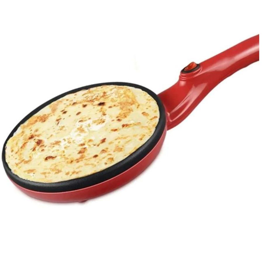 Maquina Sarten  Crepas antiadherente con botón de apagado y encendido