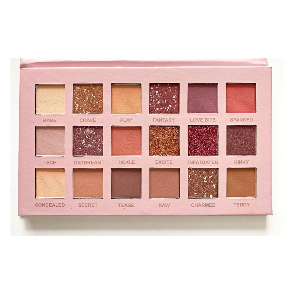 Paleta De Sombras para ojos Nude 18 Tonos Maquillaje Incluye espejo