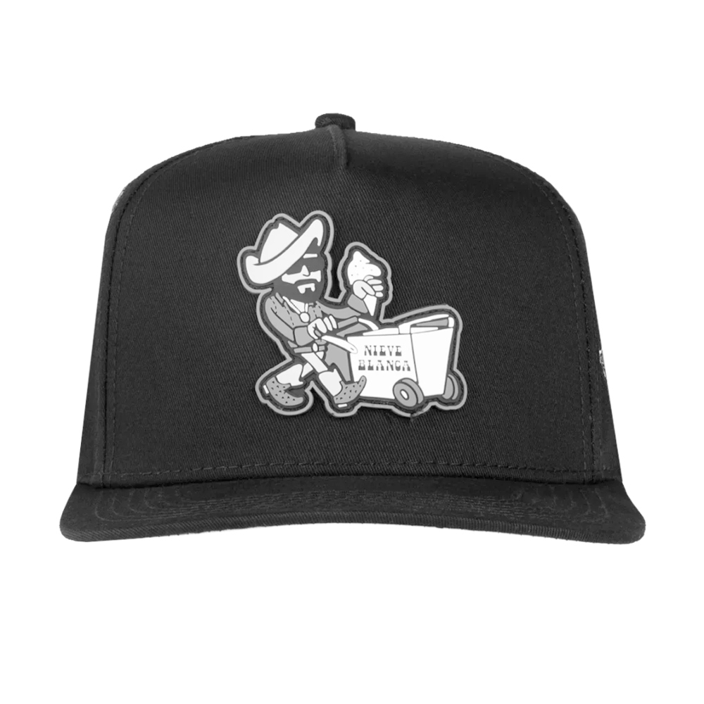 Gorra Plana Jc Hats Nieve Blanca de Hombre Ajustable 0002443.