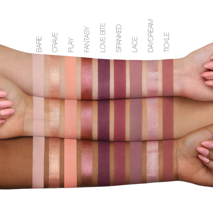 Paleta De Sombras para ojos Nude 18 Tonos Maquillaje Incluye espejo