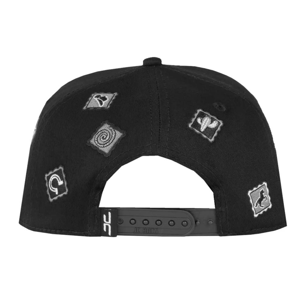 Gorra Plana Jc Hats Nieve Blanca de Hombre Ajustable 0002443.