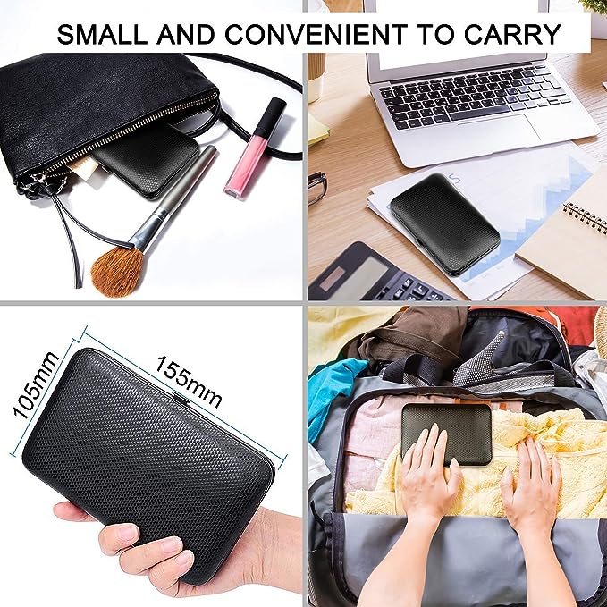 A Manicura Set-Salandens 18 en 1 Manicura y Pedicura Profesional de pedicura profesional de acero inoxidable, tijeras para uñas, lima de uñas, gancho para orejas, pinzas, tijeras para el pelo de la nariz, maquinilla de afeitar para cejas de Uñas Belleza Cuidado de Uñas Cortadores con Cuero Negro Caso