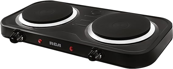 RCA Parrilla Eléctrica Plancha de Doble Disco Plano RC2000N