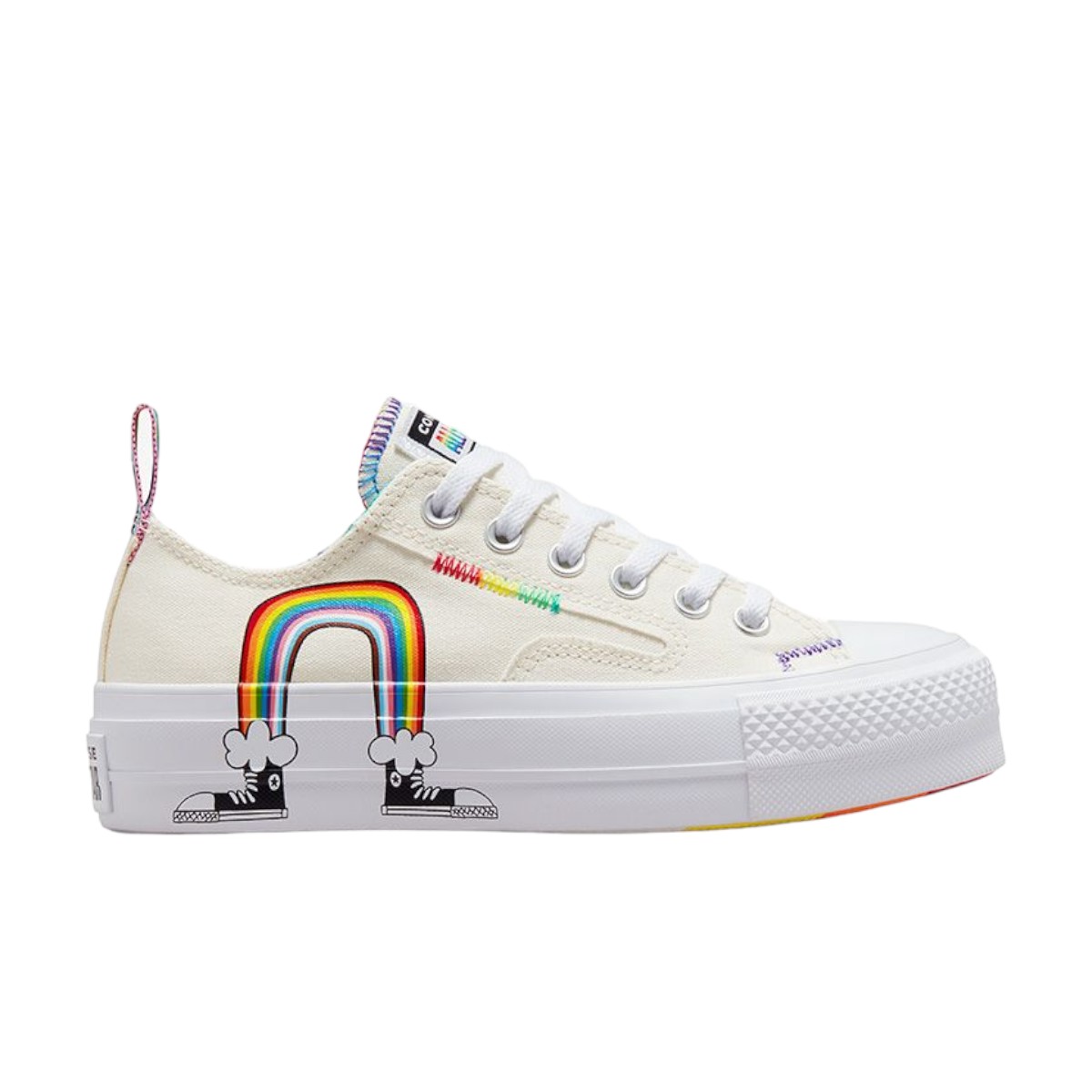 Tenis Converse Chuck Taylor All Star Lift Plataforma Pride