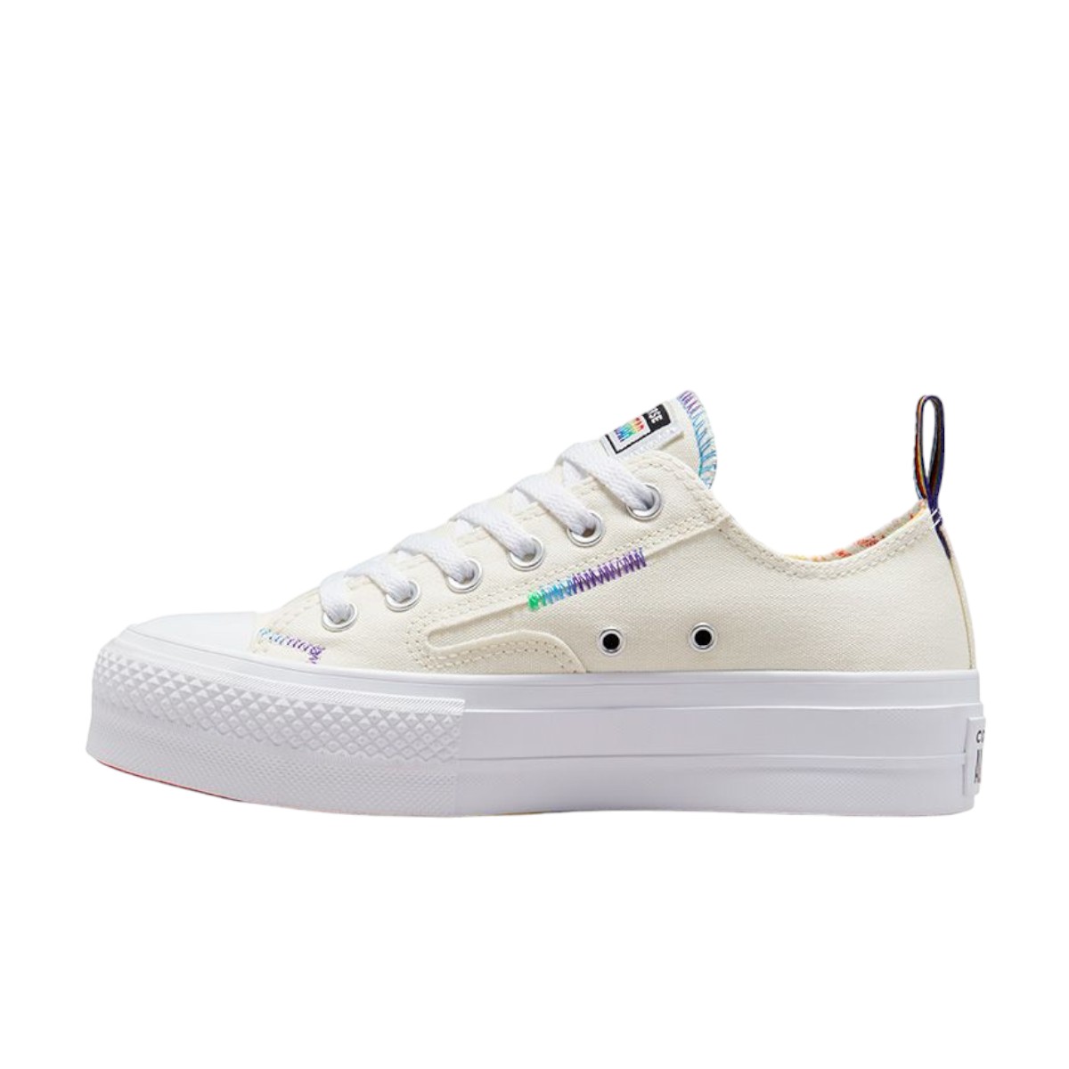 Tenis Converse Chuck Taylor All Star Lift Plataforma Pride - Original .