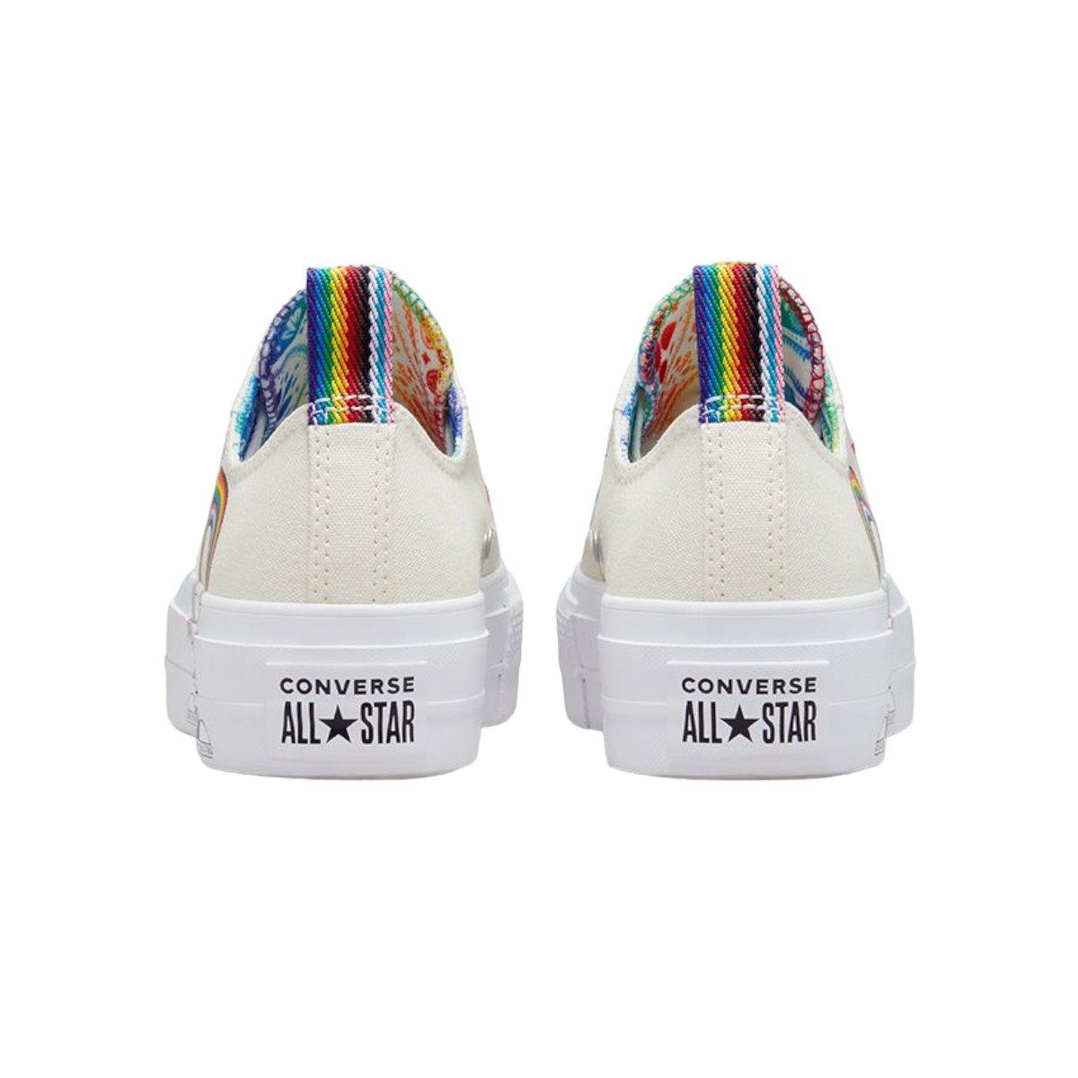 Tenis Converse Chuck Taylor All Star Lift Plataforma Pride - Original .