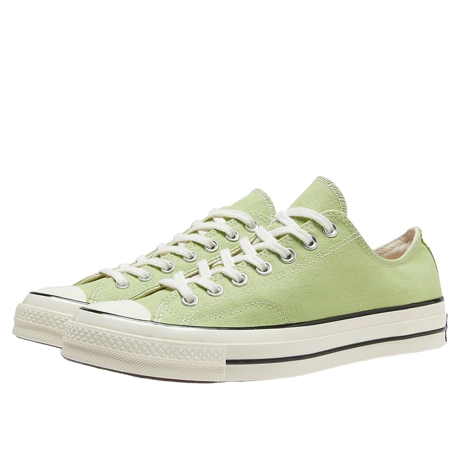 Tenis Converse Chuck 70 Ox Color Verde De Hombre - Original.