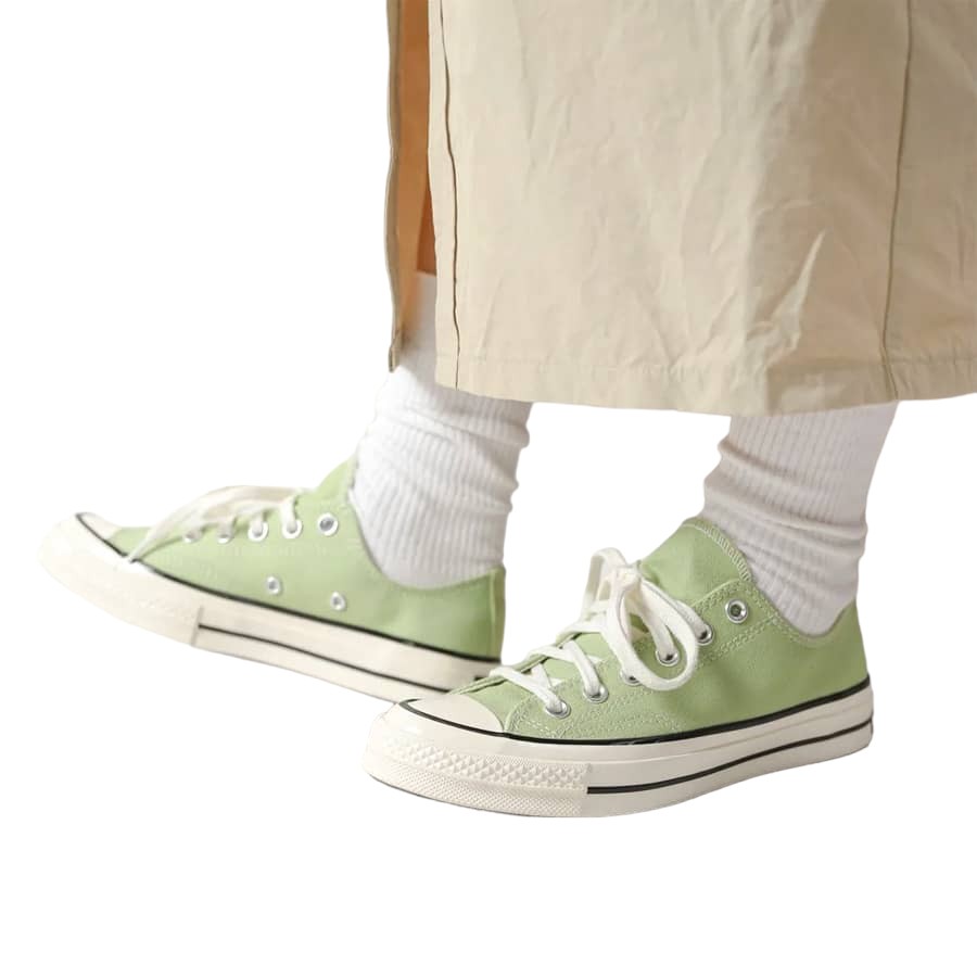 Tenis Converse Chuck 70 Ox Color Verde De Hombre - Original.