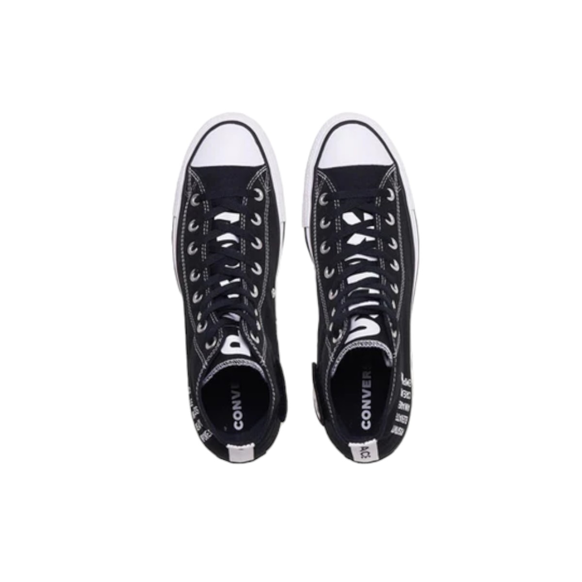 Tenis Converse Chuck Taylor All Star High Seek Peace - Negro.
