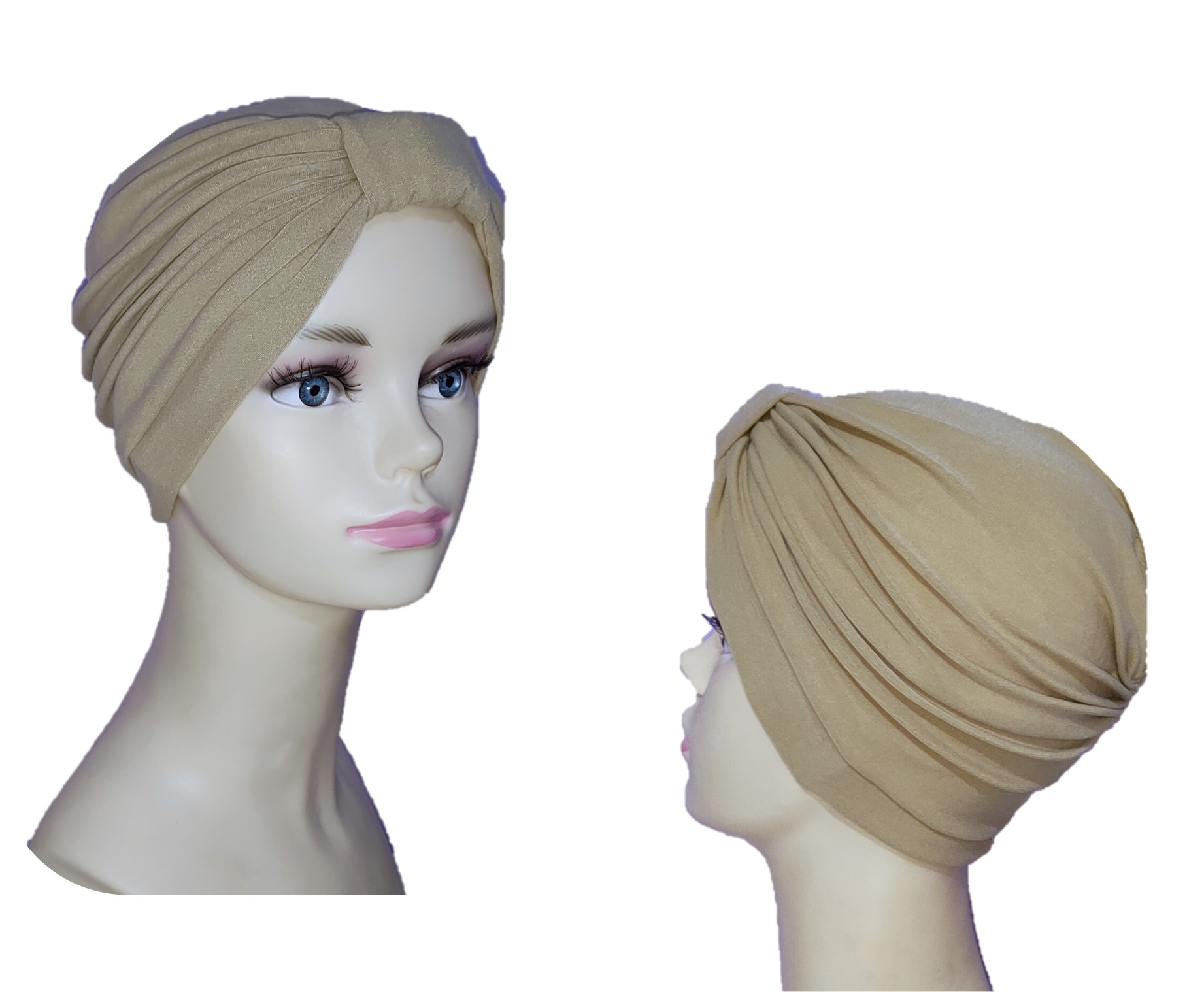 Turbantes para mujer - Turbante de pelo de tamaño universal-Turbante Gorro anudado para mujer- Diseño cómodo, fresco y elegante, uso diario (5 pzas)