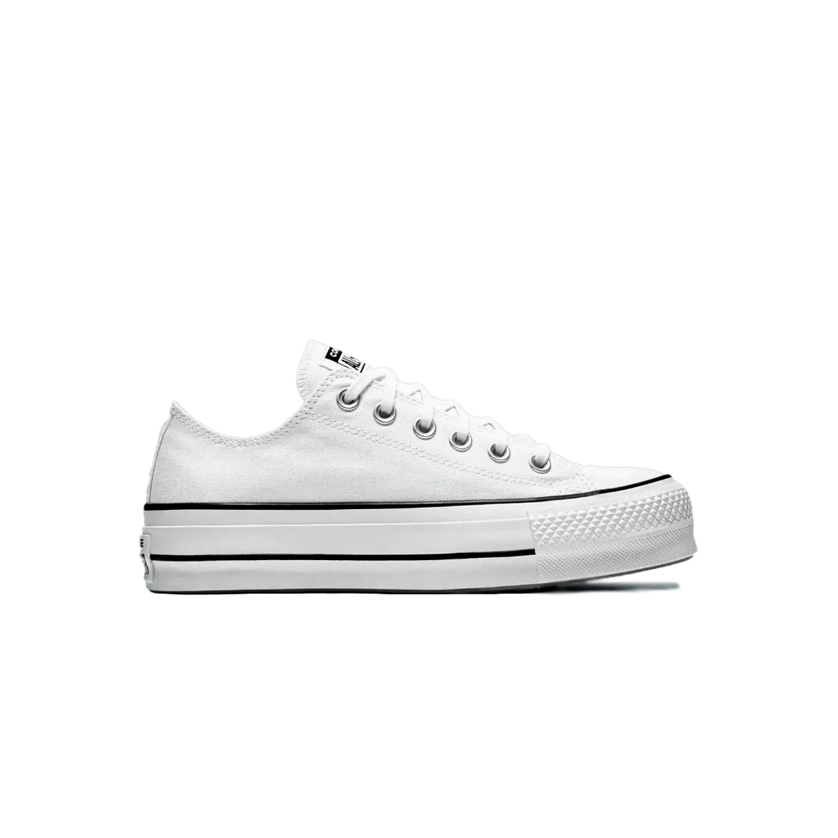 Tenis Converse de Plataforma Lift Blancos Choclo Lona para Mujer