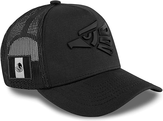 A Militar Fury Gorra para Hombre Rejilla Logo Águila, Gorra Hecho en México Tipo Camionero, Gorra Trucker Cap, Gorra de Malla para Hombre, Regalo para Hombre