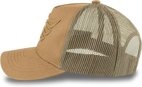 A Militar Fury Gorra para Hombre Rejilla Logo Águila, Gorra Hecho en México Tipo Camionero, Gorra Trucker Cap, Gorra de Malla para Hombre, Regalo para Hombre