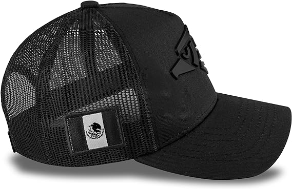 A Militar Fury Gorra para Hombre Rejilla Logo Águila, Gorra Hecho en México Tipo Camionero, Gorra Trucker Cap, Gorra de Malla para Hombre, Regalo para Hombre