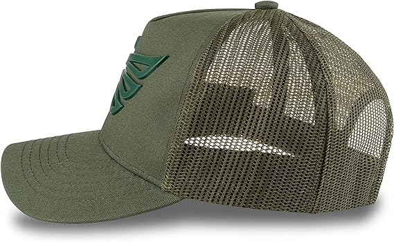 A Militar Fury Gorra para Hombre Rejilla Logo Águila, Gorra Hecho en México Tipo Camionero, Gorra Trucker Cap, Gorra de Malla para Hombre, Regalo para Hombre