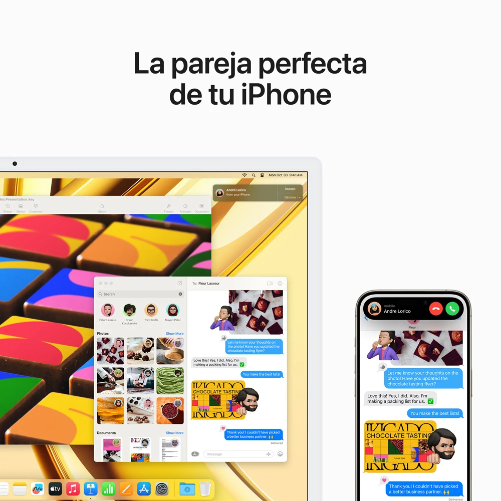 Apple iMac 24 4.5 K M3 8 Cpu 10 Gpu 8 GB Ram 512 Gb Verde.