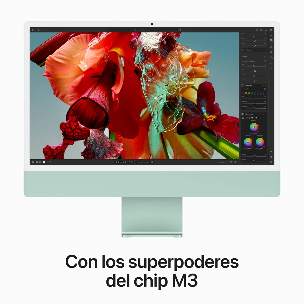 Apple iMac 24 4.5 K M3 8 Cpu 10 Gpu 8 GB Ram 512 Gb Verde.