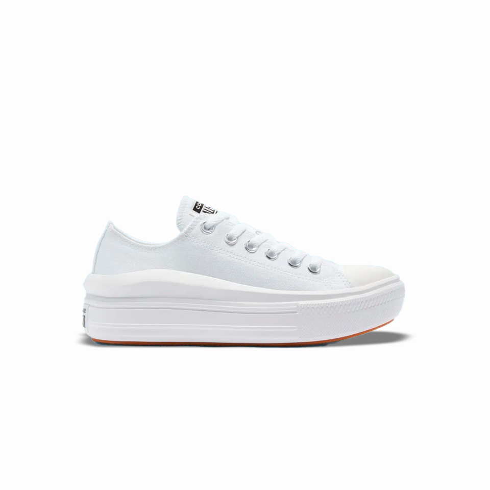 Tenis Converse de Plataforma Move Blancos en Choclo de Lona para Mujer