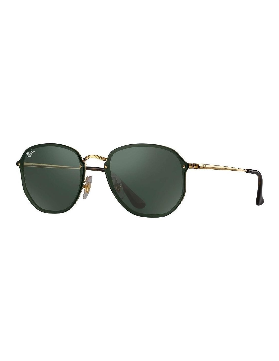 Lentes de sol Ray Ban Rb3579n 001/71 Hexagonal Blaze G15 Dorado Icon