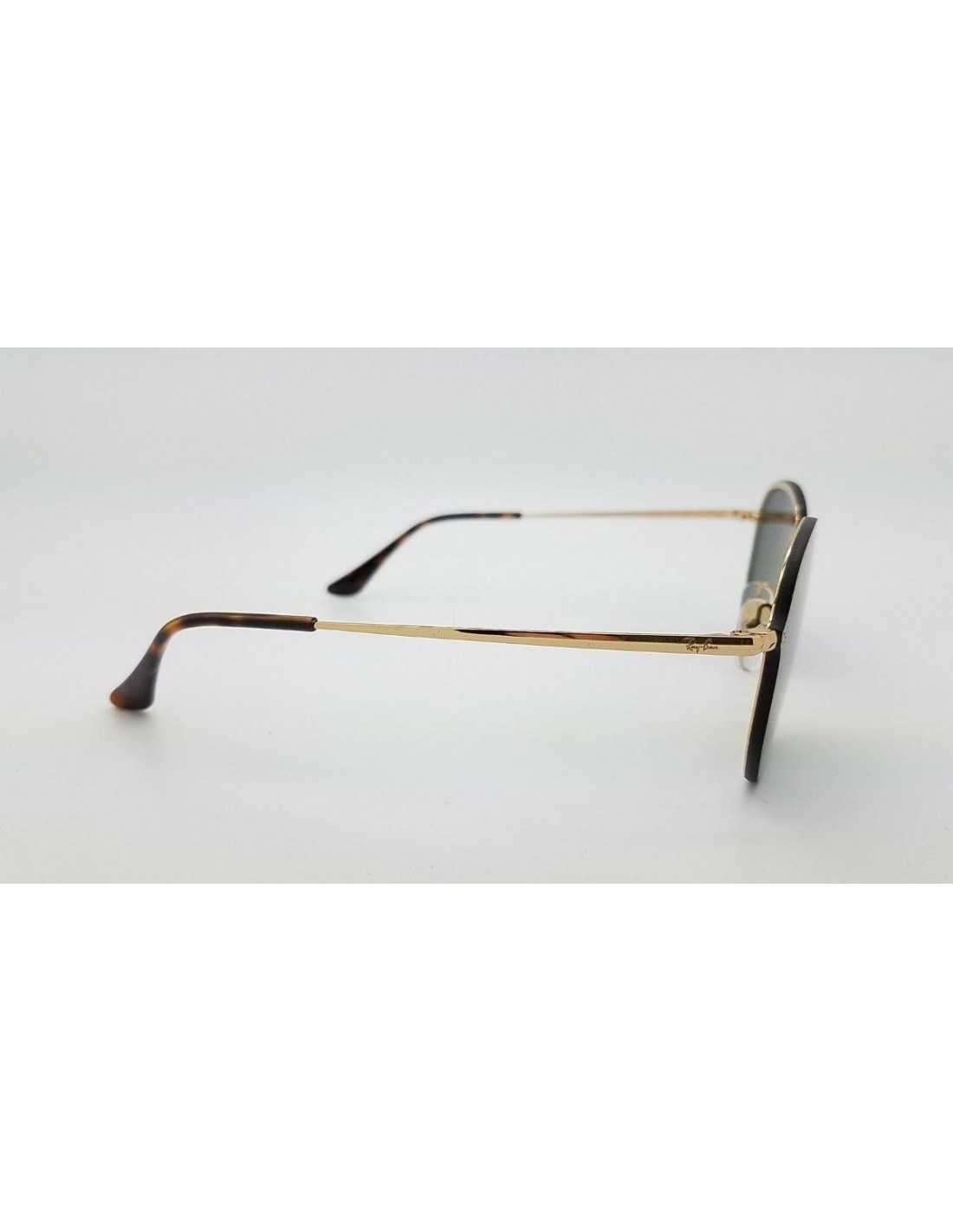 Lentes de sol Ray Ban Rb3579n 001/71 Hexagonal Blaze G15 Dorado Icon