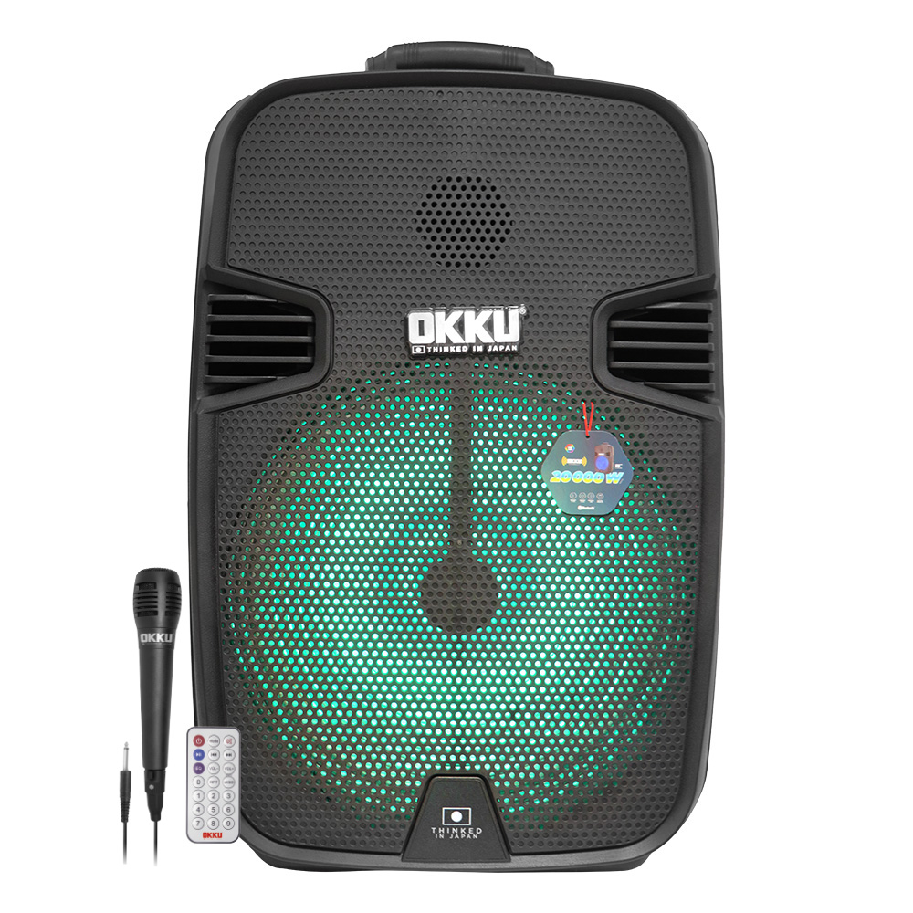 Bafle Recargable 15" Okku BAF157 Bluetooth
